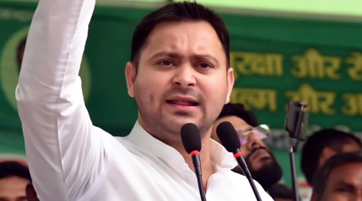 तेजस्वी यादव ने नितीश सरकार पर बोला हमला, कहा- 15 वर्षों में 55 बड़े घोटाले हुए, इन घोटालों में फंसे हजारों करोड़ रुपये कौन लौटाएगा? तेजस्वी यादव ने नितीश सरकार पर बोला हमला, कहा- 15 वर्षों में 55 बड़े घोटाले हुए, इन घोटालों में फंसे हजारों करोड़ रुपये कौन लौटाएगा?