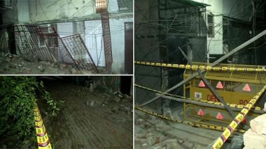 दिल्लीः लाजपत नगर में स्थित मॉडल आई हॉस्पिटल की दीवार गिरी, 2 की मौत, 1 घायल