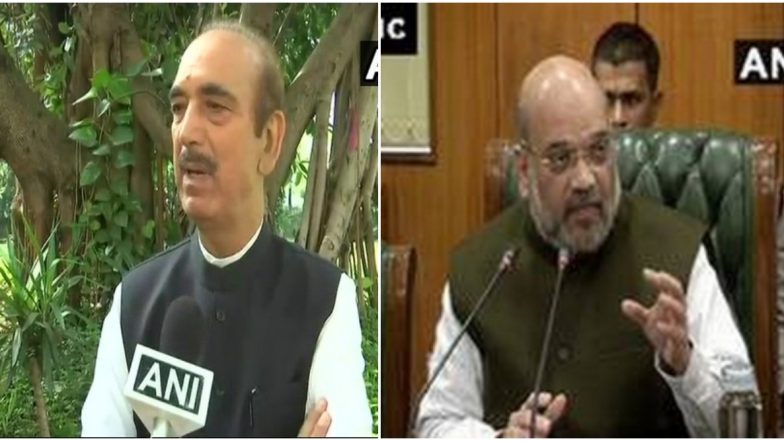 कोरोना को लेकर देश लॉकडाउन: कांग्रेस नेता गुलाम नबी आजाद ने देश के अलग- अलग राज्यों में फंसे कश्मीरी छात्रों को लेकर  गृह मंत्री अमित शाह से फोन पर की बात