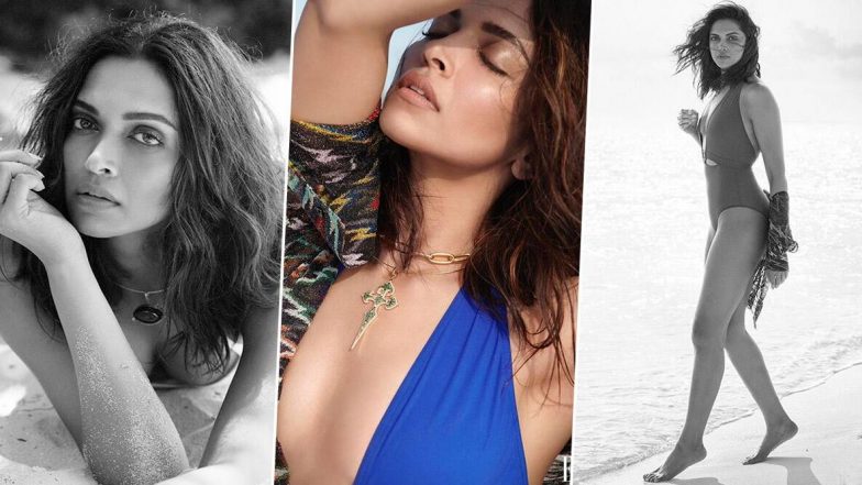 दीपिका पादुकोण ने Elle India के लिए कराया फोटोशूट, ब्लू मोनॉकनी में दिखा ग्लैमरस अवतार