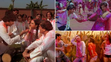 Bollywood Holi Songs 2020: इन 7 गानों को अपनी Playlist में शामिल कर होली के मौके को बना सकते हैं खास