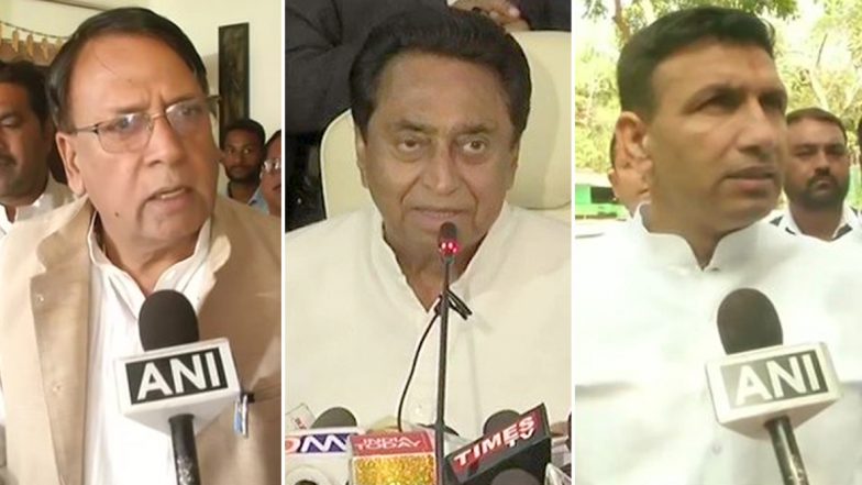 मध्य प्रदेश का सियासी ड्रामा: कांग्रेस MLA जीतू पटवारी ने लगाया बीजेपी पर 16 विधायकों के अपहरण का आरोप तो पीसी शर्मा बोले -हम फ्लोर टेस्ट के लिए तैयार 