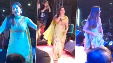 Sapna Choudhary Viral Video: सपना चौधरी ने हरियाणवी गाने पर स्टेज पर मचाया धमाल, सोशल मीडिया पर वीडियो हिट