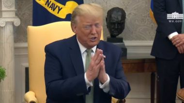 Donald Trump Nominated For 2021 Nobel Peace Prize: अमेरिकी राष्ट्रपति डोनाल्ड ट्रंप नोबेल शांति पुरस्कार 2021 के लिए नामित किए गए