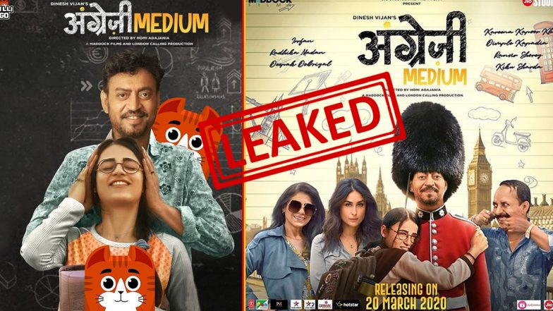 Angrezi Medium Full Movie in HD Leaked on TamilRockers & Telegram Links for Free Download: क्या इरफान खान की ये फिल्म झेल पाएगी पायरेसी की मार?