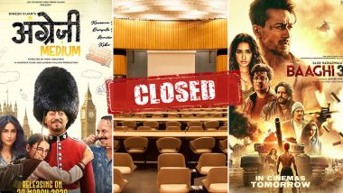 Coronavirus Outbreak: दिल्ली के सभी सिनेमाघर आज से रहेंगे बंद, 'अंग्रेजी मीडियम' और 'बागी 3' को हो सकता है भारी नुक्सान