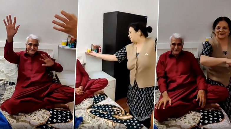 ICU से  पति को घर वापस आने पर  पत्नी ने 'गली में आज चांद निकला' गाने पर किया डांस, देखें वायरल वीडियो