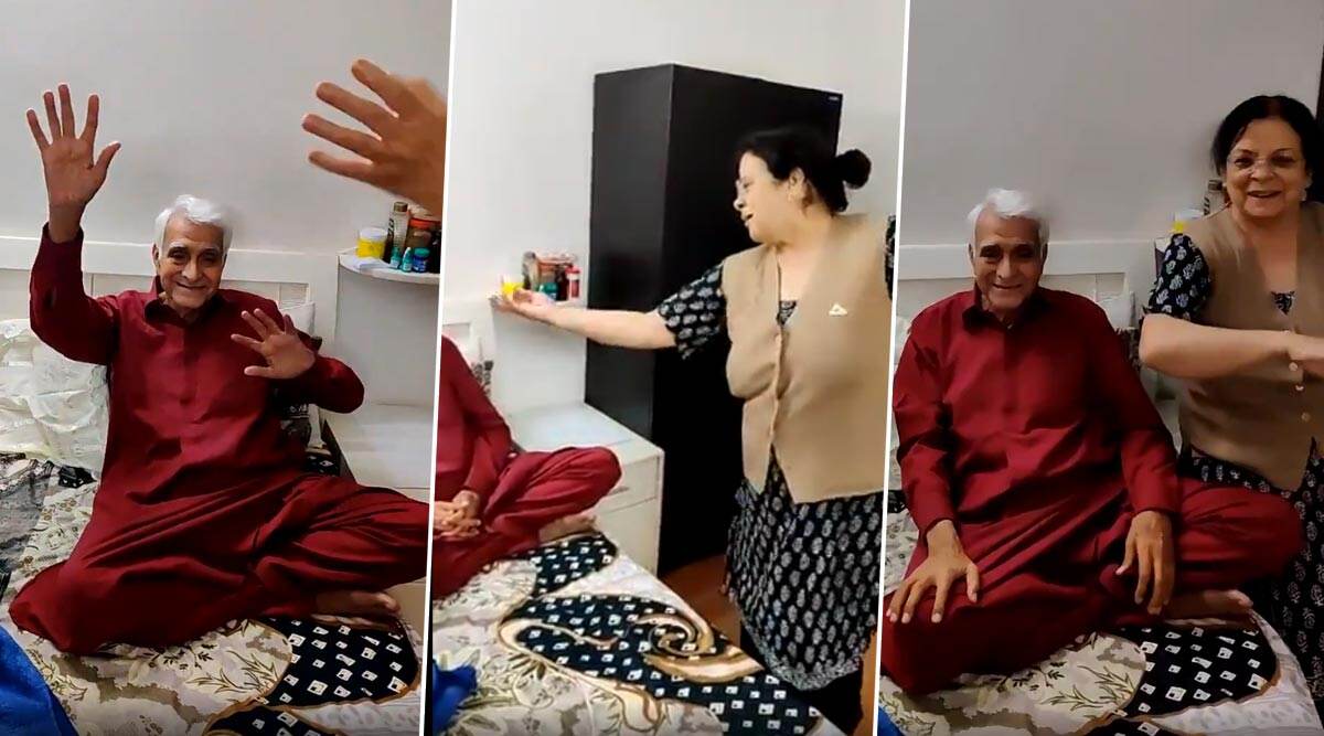 ICU से पति को घर वापस आने पर पत्नी ने 'गली में आज चांद निकला' गाने पर किया डांस, देखें वायरल वीडियो ICU से पति को घर वापस आने पर पत्नी ने 'गली में आज चांद निकला' गाने पर किया डांस, देखें वायरल वीडियो