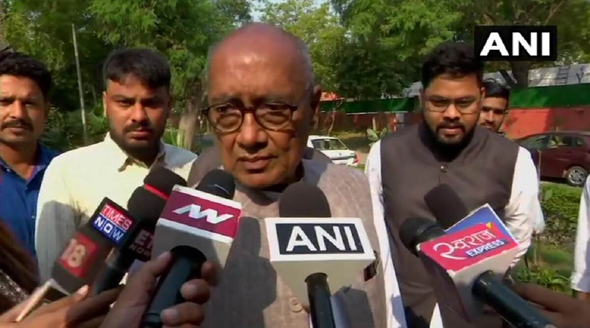 दिग्विजय सिंह का दावा-मध्य प्रदेश में बीजेपी का ऑपरेशन लोटस फेल, कमलनाथ सरकार को कोई खतरा नहीं दिग्विजय सिंह का दावा-मध्य प्रदेश में बीजेपी का ऑपरेशन लोटस फेल, कमलनाथ सरकार को कोई खतरा नहीं