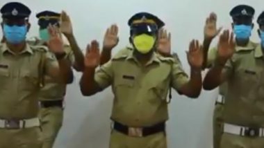 Coronvirus Scare: केरल पुलिस ने वीडियो जारी करके हाथों की साफ-सफाई के प्रति लोगों को किया जागरूक, Watch Video