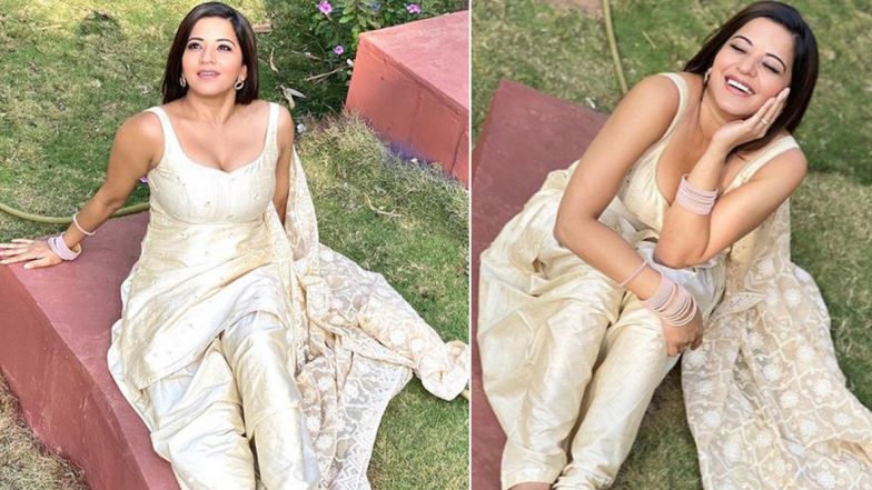 हॉटनेस से बवाल मचाने वाली भोजपुरी क्वीन मोनालिसा ने दिखाया अपना ट्रेडिशनल अवतार, देखें लेटेस्ट Photos