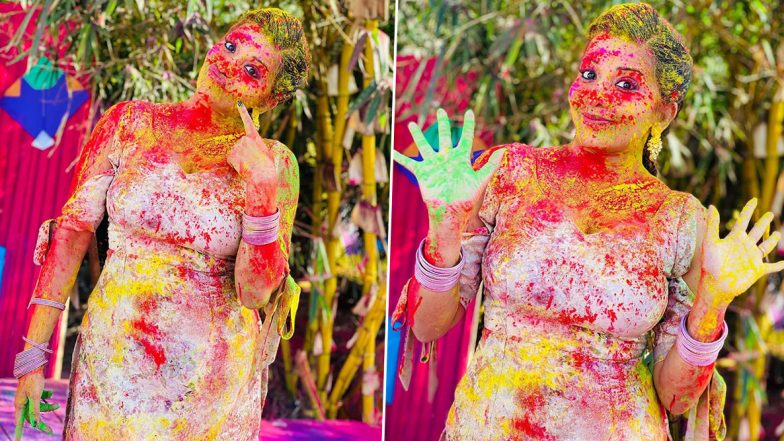 Monalisa Latest Photo:&nbsp;टीवी शो 'नागिन' की डायन ने शूटिंग सेट पर मनाई होली, मोनालिसा की लेटेस्ट फोटो&nbsp;आई सामने