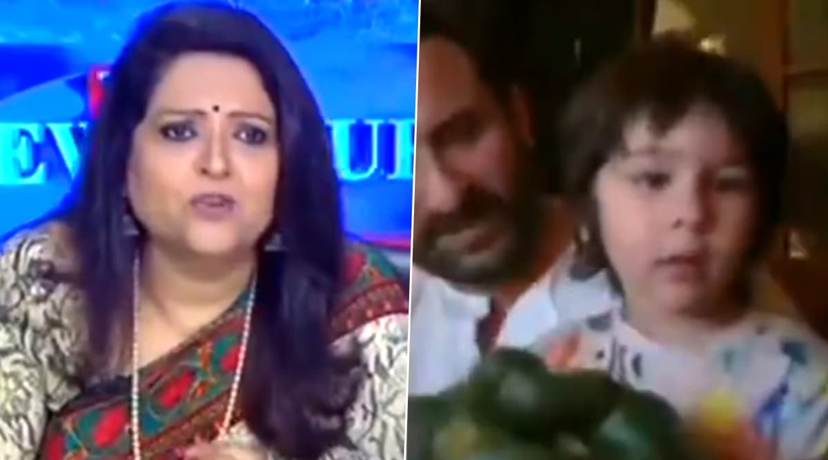 सैफ अली खान टीवी पर दे रहे थे लाइव इंटरव्यू कि अचानक मास्क पहने आ गए तैमूर अली खान, देखें Cute Video सैफ अली खान टीवी पर दे रहे थे लाइव इंटरव्यू कि अचानक मास्क पहने आ गए तैमूर अली खान, देखें Cute Video