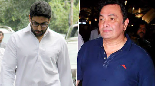 RIP Rishi Kapoor: ऋषि कपूर को अंतिम विदाई देने अस्पताल पहुंचे अभिषेक बच्चन, देखें Photos