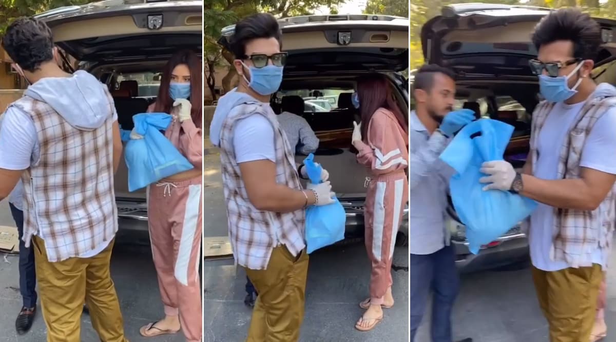 लॉकडाउन के बीच पारस छाबड़ा और माहिरा शर्मा ने जरूरतमंदों में बांटे राशन के पैकेट (Video) लॉकडाउन के बीच पारस छाबड़ा और माहिरा शर्मा ने जरूरतमंदों में बांटे राशन के पैकेट (Video)