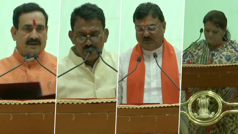 मध्य प्रदेश: शिवराज मंत्रिमंडल का विस्तार, इन पांच नेताओं ने ली शपथ