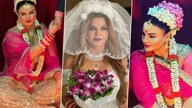 राखी सावंत ने शेयर की अपनी शादी के तस्वीरें, सोशल मीडिया पर हुई वायरल