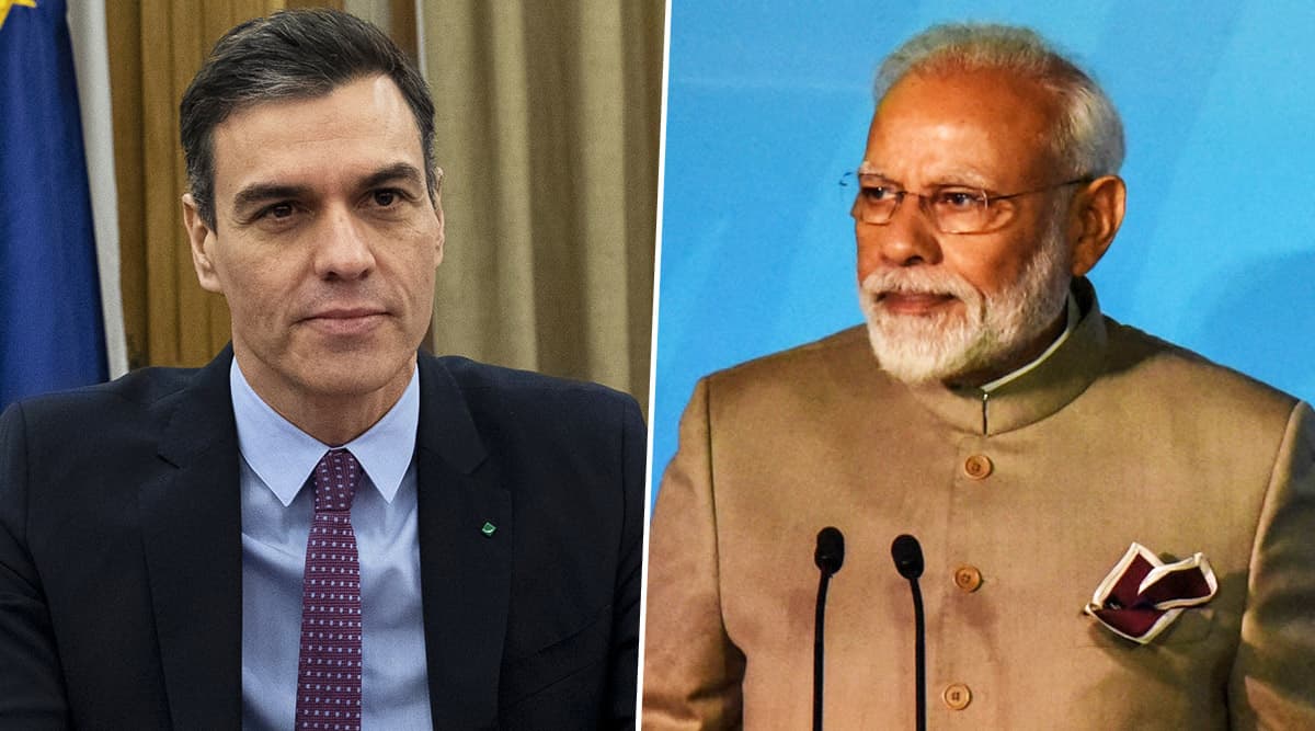 पीएम मोदी ने स्पेन के राष्ट्रपति पेड्रो सांचेज से टेलीफोन पर की बात, कहा- भारत देगा हरसंभव सहयोग पीएम मोदी ने स्पेन के राष्ट्रपति पेड्रो सांचेज से टेलीफोन पर की बात, कहा- भारत देगा हरसंभव सहयोग