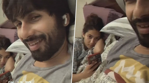 Lockdown Diaries: शाहिद कपूर ने बेड पर मीरा राजपूत के साथ शेयर किया मजेदार वीडियो, वाइफ को कहा- सेक्सी सेक्सी