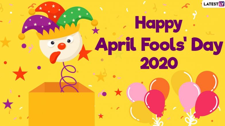 April Fools' Day 2020 Jokes: इन मजेदार जोक्स, WhatsApp Stickers, GIF Images, HD Wallpapers, Funny Messages, Facebook Greetings के जरिए दें अप्रैल फूल दिवस की शुभकामनाएं