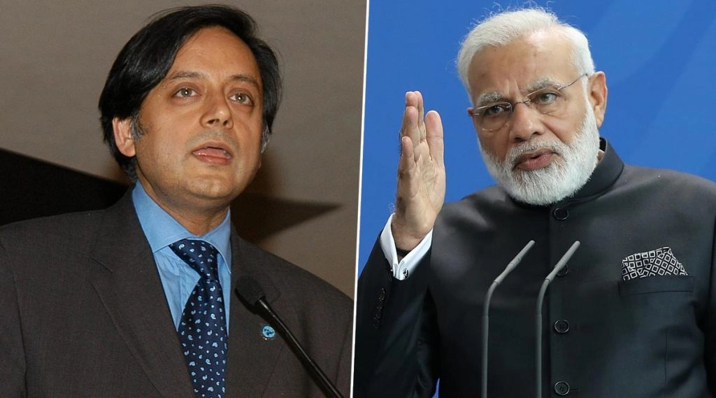  प्रधानमंत्री की दाढ़ी पर थरूर के ट्वीट की मुरलीधरन ने की आलोचना