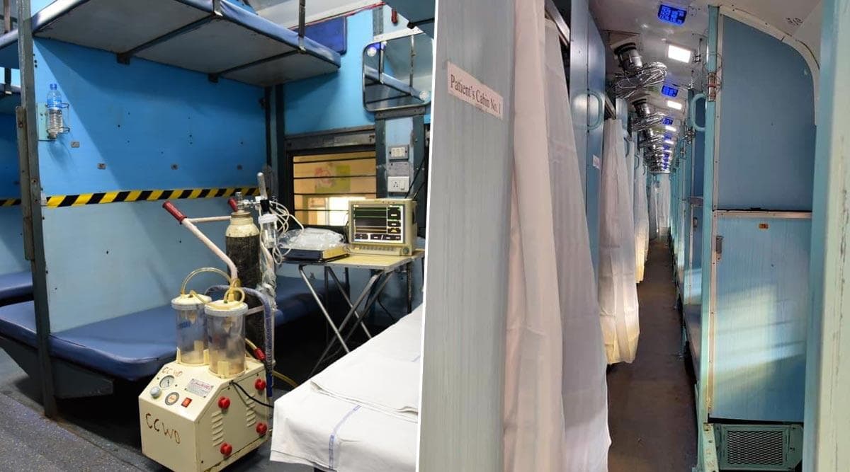 कोरोना वायरस से जंग: भारतीय रेलवे ने 2,500 डिब्बों में तैयार किया 40,000 आइसोलेशन बेड कोरोना वायरस से जंग: भारतीय रेलवे ने 2,500 डिब्बों में तैयार किया 40,000 आइसोलेशन बेड