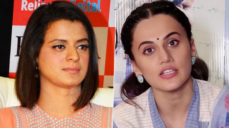 तापसी पन्नू का ट्वीट पढ़कर रंगोली चंदेल ने लगाई फटकार, कहा- बी ग्रेड एक्ट्रेस हो!