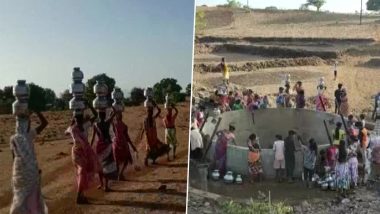 महाराष्ट्र: कोरोना ही नहीं पानी की किल्लत भी बनी टेंशन, प्यास बुझाने के लिए 10 KM तक चलना पड़ रहा है