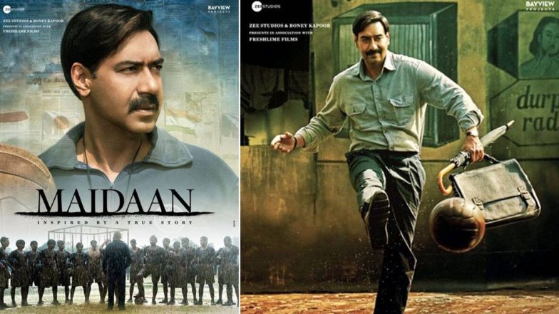 अजय देवगन की फिल्म 'मैदान' का 16 एकड़ का सेट मानसून के कारण डिस्मेंटल किया गया