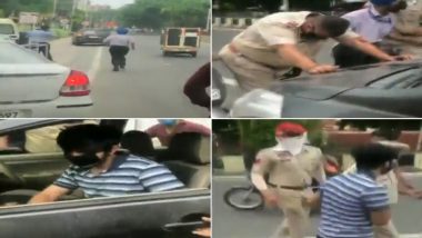 पंजाब: जालंधर में लॉकडाउन का उल्लंघन करते हुए युवक ने पुलिसकर्मी पर चढ़ाई कार, देखें वीडियो