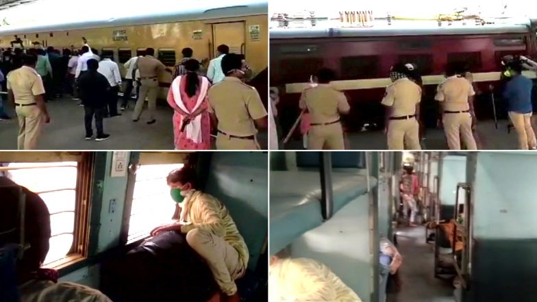 महाराष्ट्र: नासिक से लखनऊ के लिए रवाना हुई 'श्रमिक स्‍पेशल ट्रेन', 839 प्रवासी मजदूर पहुंचेंगे अपने घर