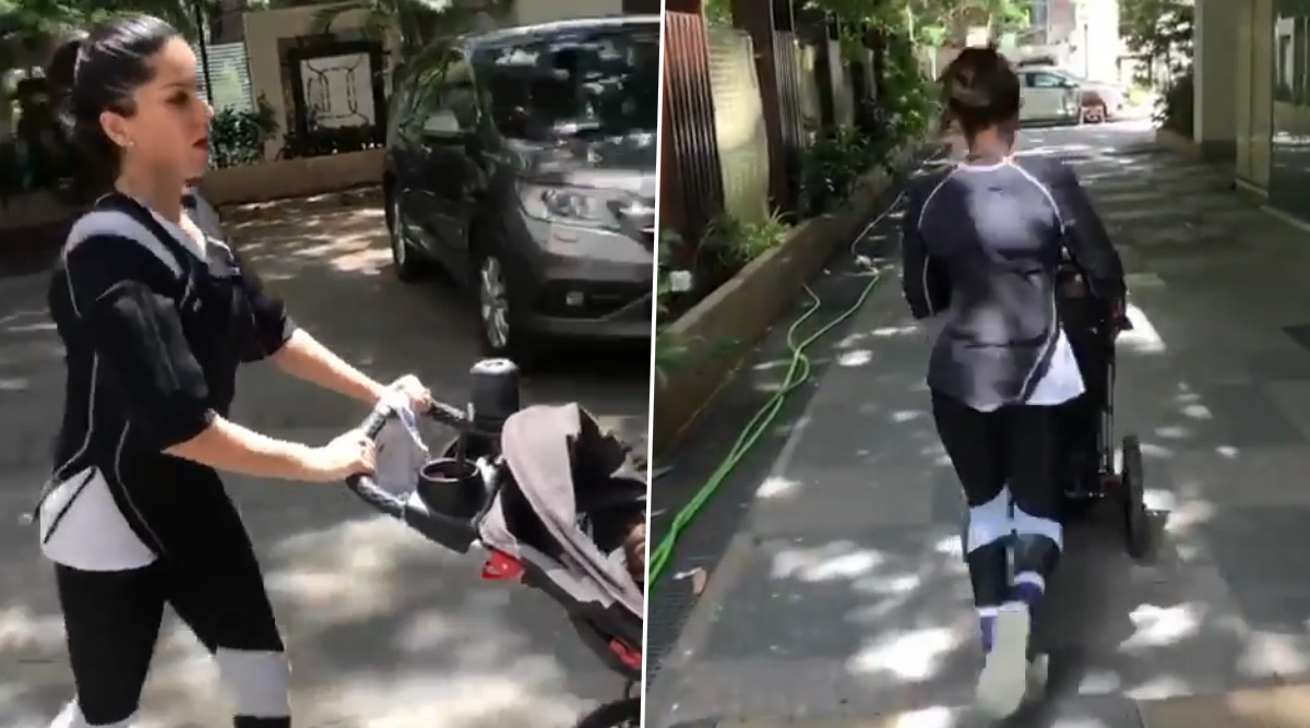 Sunny Leone did a workout wearing a 10 kg shirt