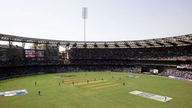 कोरोना संकट:  BMC ने मुंबई क्रिकेट एसोसिएशन से साल 2011 विश्वकप की मेजबानी करने वाले वानखेड़े स्टेडियम देने को कहा, क्वारंटीन के लिए होगा इस्तेमाल