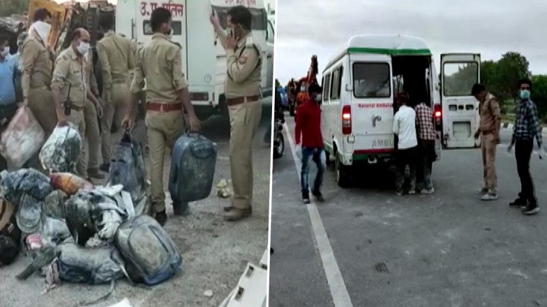 यूपी: औरैया सड़क हादसे में 24 मजदूरों की दर्दनाक मौत, सीएम योगी आदित्यनाथ का ऐलान- मृतकों के परिवार को 2 लाख, घायलों को 50 हजार रुपये का मुआवजा