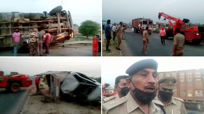 उत्तर प्रदेश: इटावा सड़क हादसे में 6 मजदूरों की मौत, सीएम योगी आदित्यनाथ का ऐलान- मृतकों के परिवार को 2 लाख, घायलों को 50 हजार रुपये का मुआवजा