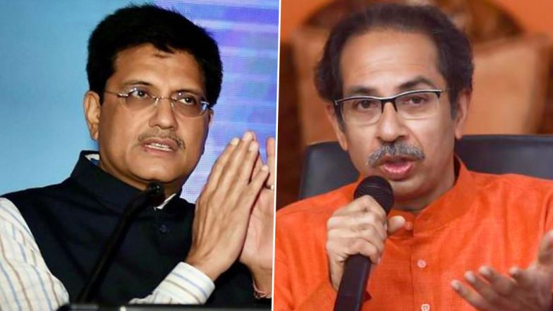 रेल मंत्री पियूष गोयल ने CM उद्धव ठाकरे पर किया हमला, कहा- 125 ट्रेनें देने के लिए हैं रेडी, अगले 1 घंटे में दें श्रमिकों की लिस्ट