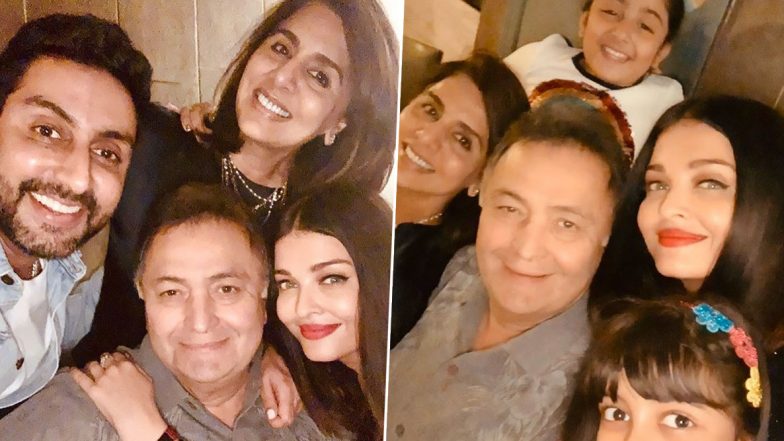RIP Rishi Kapoor: ऐश्वर्या राय बच्चन ने ऋषि कपूर संग फैमिली फोटो शेयर कर लिखा इमोशनल नोट, कहा- हमेशा मिस करेंगे