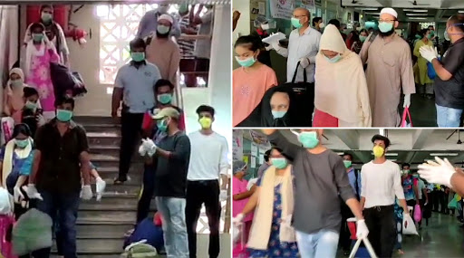 मुंबई: कोरोना वायरस से पीड़ित 56 मरीजी हुए ठीक, अस्पताल से मिली छुट्टी