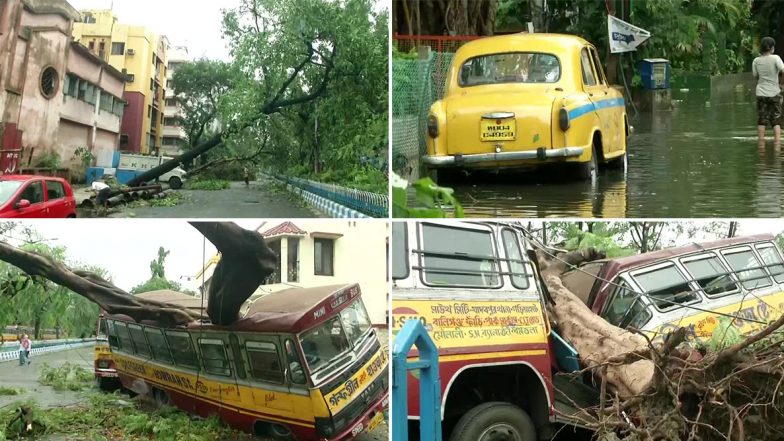 Cyclone Amphan: चक्रवाती तूफान 'अम्फान' ने बंगाल में मचाई तबाही, देखें तस्वीरें