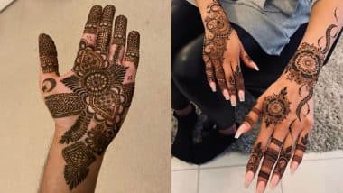 Eid-ul-Fitr 2020 Mehndi Designs: ईद के खास मौके पर अपने हाथों में लगाएं खूबसूरत मेहंदी, देखें लेटेस्ट और आकर्षक डिजाइन (Watch Video)