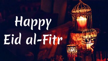 Eid Al-Fitr 2020 Wishes & Greetings: रमजान के समापन का जश्न मनाएं और अपनों से कहें ईद मुबारक, भेजें ये खूबसूरत WhatsApp Stickers, GIF Images, Quotes, SMS और Facebook Messages