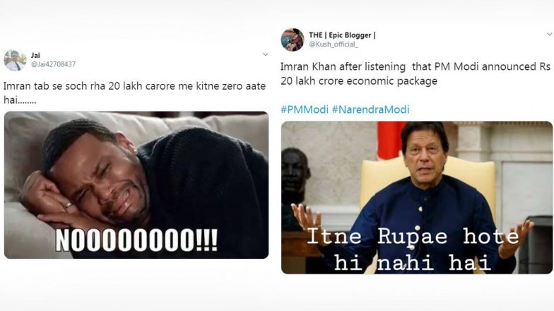 PM मोदी ने किया  20 लाख करोड़ के आर्थिक पैकेज का ऐलान, सोशल मीडिया पर ट्रोल हुए इमरान खान, पाकिस्तान का भी जमकर उड़ रहा मजाक