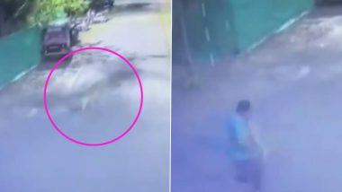 महाराष्ट्र के नासिक में तेंदुए ने हमला कर दो लोगों को किया जख्मी, CCTV कैमरे में कैद हुई पूरी वारदात, देखें वीडियो