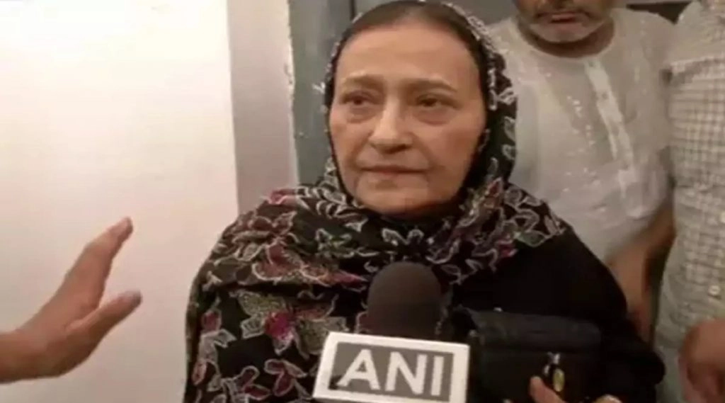 समाजवादी पार्टी के सांसद आजम खान की पत्नी तंजीन फातिमा जेल से रिहा