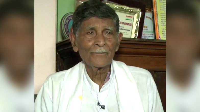 स्वतंत्रता सेनानी भवानी चरण पटनायक का ओडिशा में 98 वर्ष की उम्र में निधन