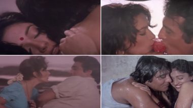 माधुरी दीक्षित के साथ इंटिमेट सीन फिल्माते वक्त जब बेकाबू हो गए थे विनोद खन्ना, Kiss करते वक्त काट लिया था होंठ