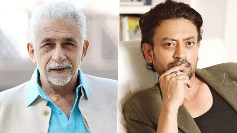 इरफान खान की याद में नसीरुद्दीन शाह ने लिखा इमोशनल लैटर, कहा- उनकी एक्टिंग हम सभी छोटे कलाकरों के लिए तोहफा थी 
