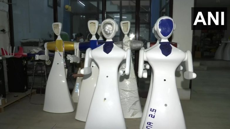 राजस्थान: हेल्थ वर्कर्स की मदद के लिए जयपुर की कंपनी ने बनाया रोबोट, थर्मल स्क्रीनिंग के साथ इन कामों में होगा मददगार
