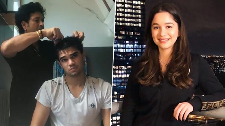Video: सचिन तेंदुलकर ने लॉकडाउन में काटे बेटे अर्जुन तेंदुलकर के बाल, बेटी सारा तेंदुलकर को दिया इसका क्रेडिट