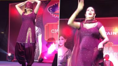 Sapna Choudhary Dance Video: हरयाणवी डांसर सपना चौधरी के जानलेवा ठुमके देखकर फैंस हुए दीवाने, हॉट अंदाज से ढाया कहर 